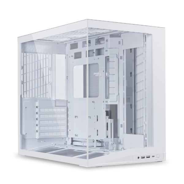 Gabinete Lian Li Dynamic Mini V2 White Crist Temp Atx/matx/mini Atx