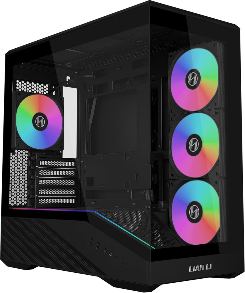 Gabinete Lian Li Vector 100r Mini Black Cristal Temp Micro-atx/mini Atx/ Mini Itx