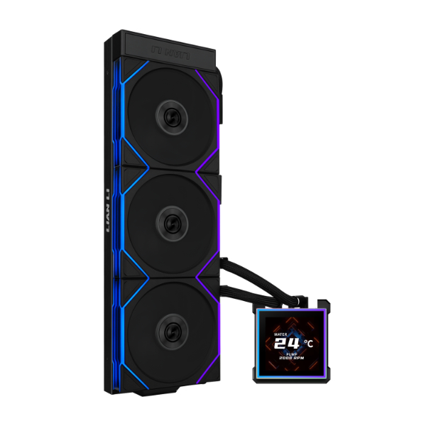 Enfriamiento Liquido Lian Li Hidroshift Ii Lcd-s Black Pantalla 3.4"/360mm/1700/1851/am4/am5