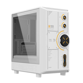 Gabinete Alseye Rams 2.0 Cristal Temp Micro Atx , Itx L348*w218*h380mm White