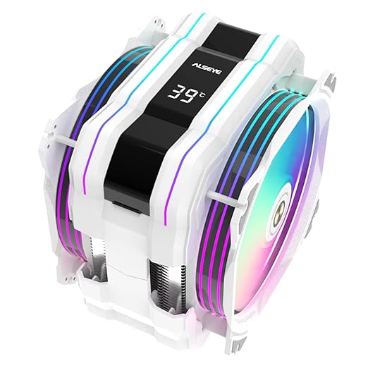 Ventilador Cpu Alseye M120d Plus-w Ii 700-1900rpm Argb 145*105*160mm White