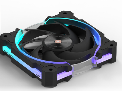 Ventilador Cpu Alseye W12-plus-b, 800-2400rpm, 120x125x27mm, Black