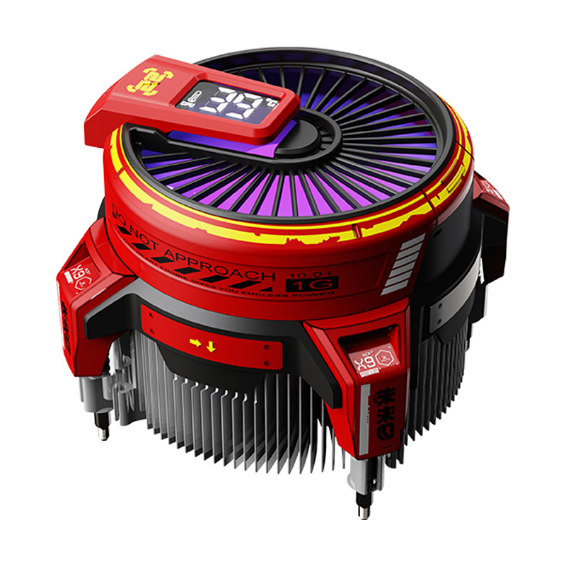 Ventilador Cpu Alseye W90c-intel-r 1500-2600rpm Argb 102.3*100*90.3mm Red