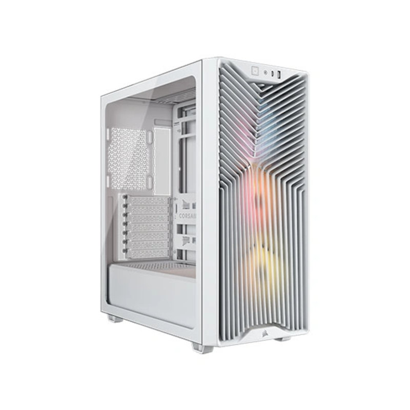 GABINETE CORSAIR 3200D RS ARGB BLANCO 3FAN RS120 ARGB SEMI TORRE CC 9011345 WW