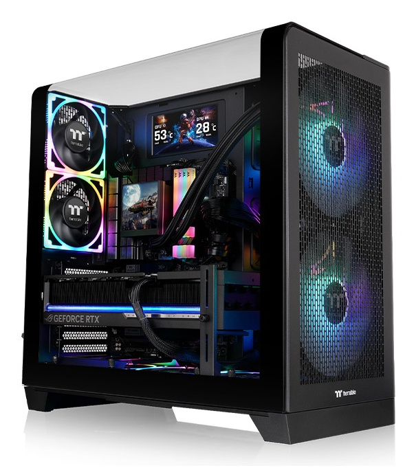 Gabinete Thermaltake View 390 Air Mid Tower Negro  Atx Ca-11f-00m1wn-00