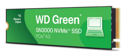 SSD INTERNO WESTERN DIGITAL WD GREEN SN3000 NVME 500GB PCI EXPRESS 4.0 M2.0 5000MBS  WDS500G4G0E
