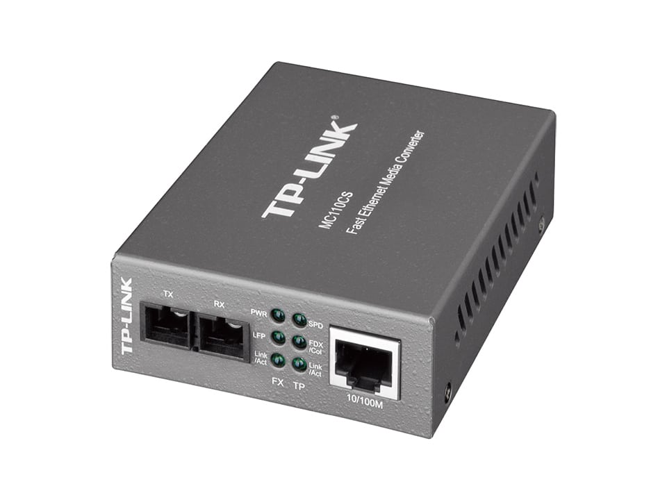 CONVERTIDORDEMEDIOSTP-LINK/MONO-MODO/FAST/SFPSC/20KM/MC110CS
