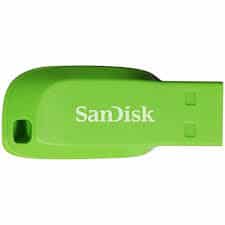 Memoria                                                                                                                                                                                                                                                                                                                                                                                                                                                                                                                                                                                                                                                                                                                                                                                                                                                                                                                            Flash Sandisk Cruzer Blade 16gb Verde 2.0 (sdcz50c-016g-b35ge)