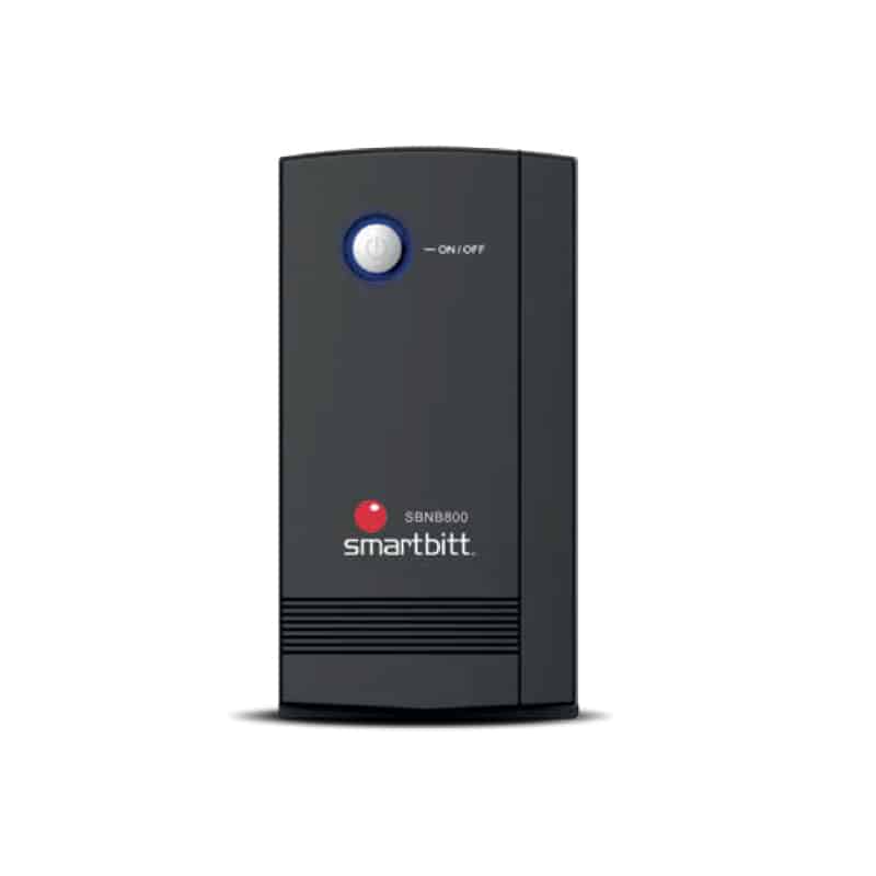 NO BREAKS/UPS MARCA SMARTBITT 800VA/400W, 6 CONT, RJ-11 (SBNB800)
