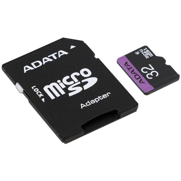 Memoria                                                                             Micro Sdhc Adata 32gb Uhs-i U1 C/adapt (ausdh32guicl10-ra1)