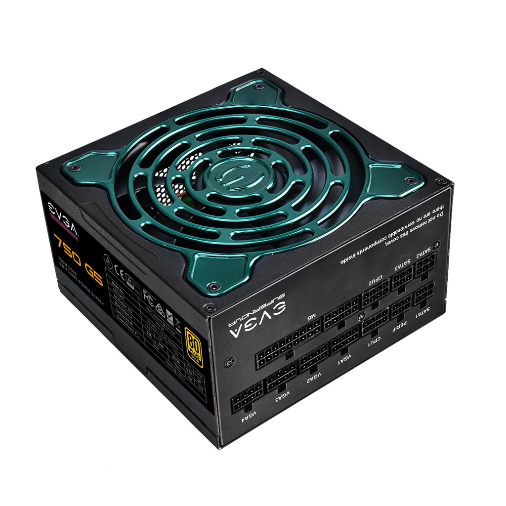 FUENTE DE PODER EVGA 220-G5-0750-X1 SUPERNOVA 750 G5 80 PLUS GOLD