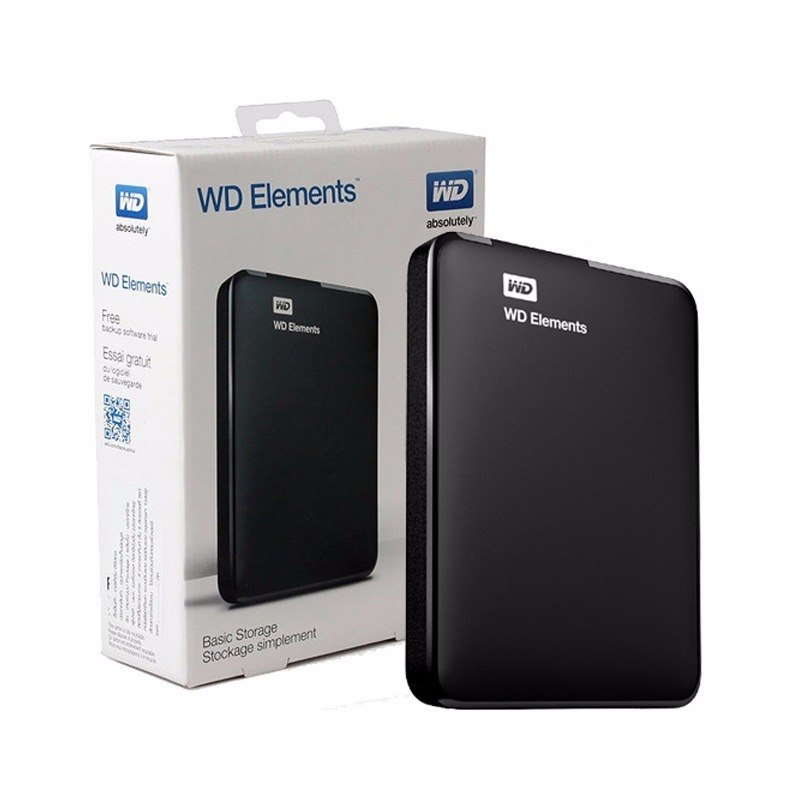Disco  Duro Externo Wd Elements 4tb 3.0 Negro (wdbu6y0040bbk-wesn)