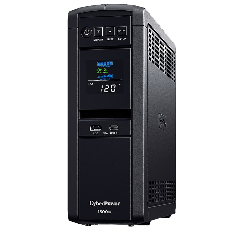 Ups/no                                 Break Cyberpower Cp1500pfclcda 1500va/1000w Pfc Activas 12cont