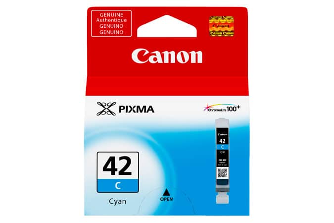 Tanque                                                                                                                                                                                                                                                                                                                                                                          Tinta Canon Cli-42 C Cyan 13ml P/pixma Pro-100 (6385b009aa)