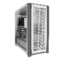 Gabinete                                                                                                                                                                                                             Corsair Icue 5000d Airflow White Tg Atx Cc-9011211-ww