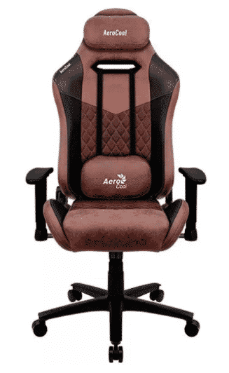 SILLA PARA GAMING AEROCOOL DUKE PUNCH RED 125KG MAX AERO SUEDE ACGC-2025101RED