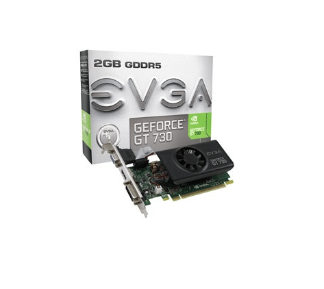 Tarjeta                                                                                                                                                                                                                                                                                                                                                                                                             De Video Evga Geforce Gt 730 2gb Ddr5 02g-p3-3733-kr Lp