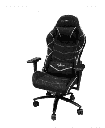 SILLA GAME FACTOR TELA RECLINABLE 4D ESTRELLA METAL NEGR-BLANCO CGC600-WH PUE