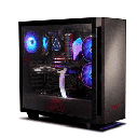 Gabinete         Para Gaming XPG Invader Con Ventana Mid Tower Usb3.2 Invader-bkcww