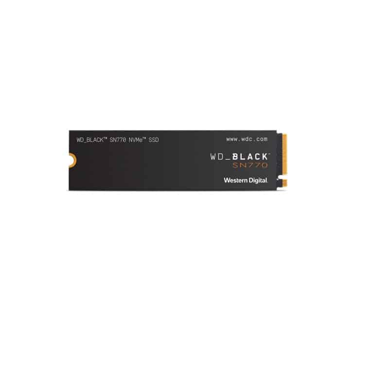Unidad                                                                                                                                                                                          Ssd M.2 Wd Sn770 500gb Wds500g3x0e Black Pcie Gen4