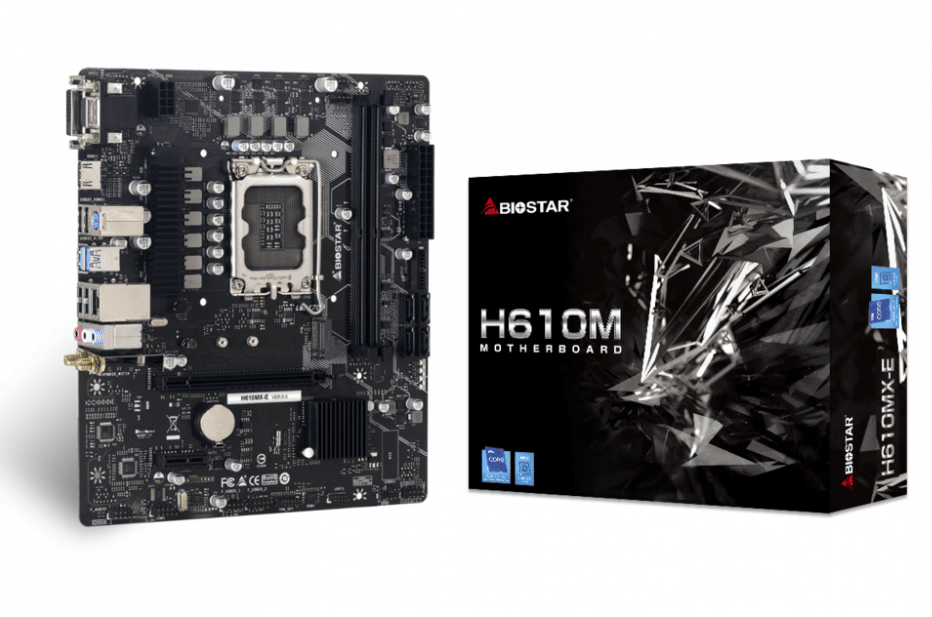 Tarjeta                                                                                                       Madre Biostar H610mx-e Ddr4 Hdmi M.2 Sata Pcie 4.0 12th 1700
