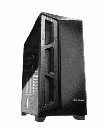 Gabinete para Gaming Cougar DarkBlader X5 con ventana USB 3.0 negro sin fuente