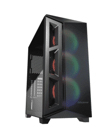 GABINETE PARA GAMING COUGAR DARKBLADER X5 RGB CON VENTANA USB 3.0 NEGRO