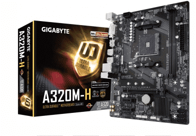 Tarjeta     Madre Gigabyte A320m-h AM4 Ryzen