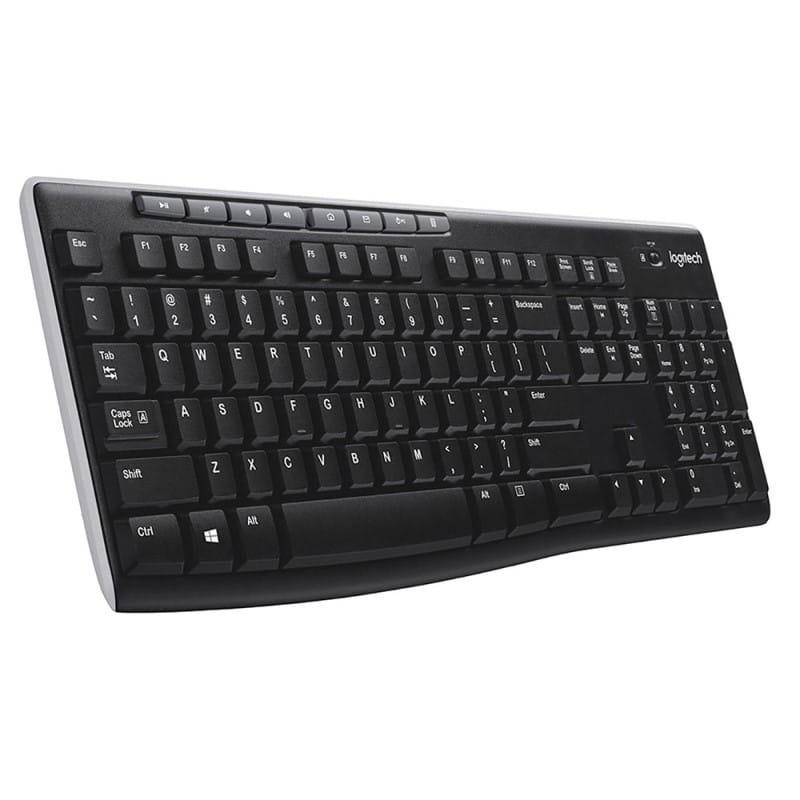 Teclado  Logitech K270 Inalambrico Usb Negro (920-004426)