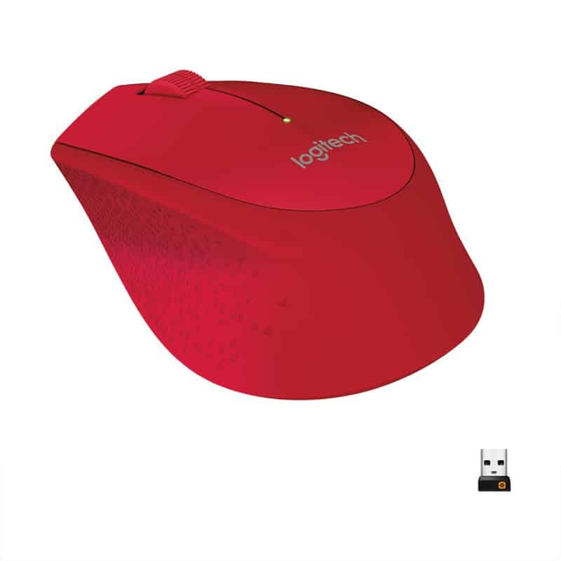 Mouse  Logitech M280 Inalambrico Rojo (910-004286)
