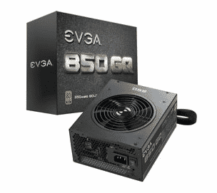 Fuente    De Poder EVGA 850 Gw 80plus Gold 850w 210-gq-0850-v