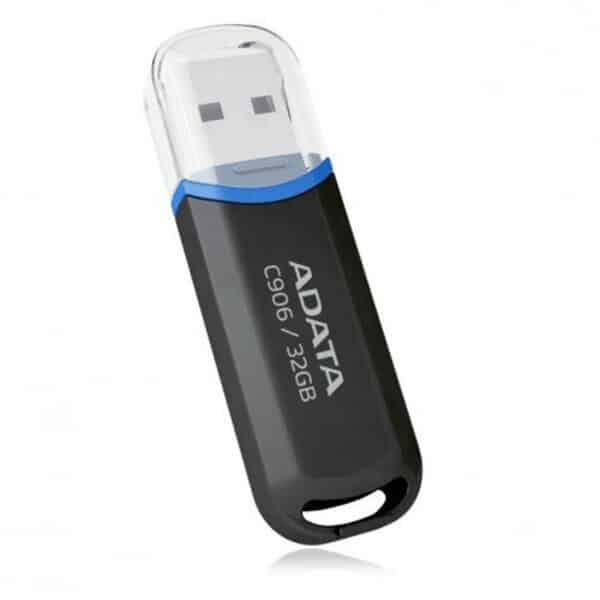 Memoria  Flash Adata C906 32gb Usb 2.0 Negra (ac906-32g-rbk)