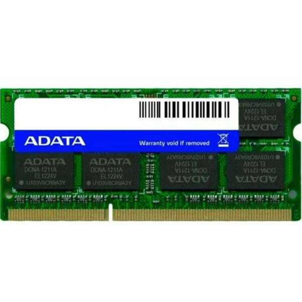 Memoria                                                                                         Ddr3l Adata 8gb 1600 Mhz Sodimm 1.35v (adds1600w8g11-s)