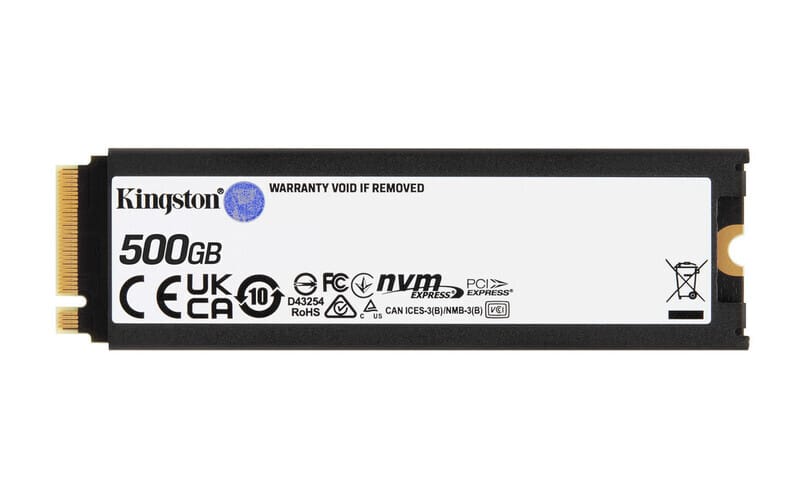 Unidad  Ssd Kingston Fury Renegade 500g 4.0 Nvme M.2 2280(sfyrsk/500g)