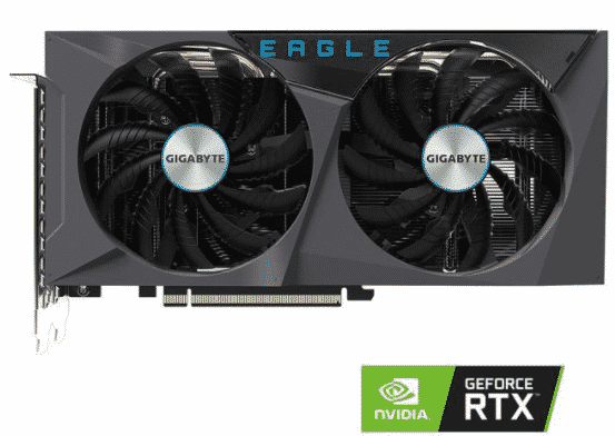Tarjeta   De Video Gigabyte Nvidia Geforce RTX 3060 Eagle OC 12gb GDDR6 PCI Express Gv-n3060eagle Oc-12gd