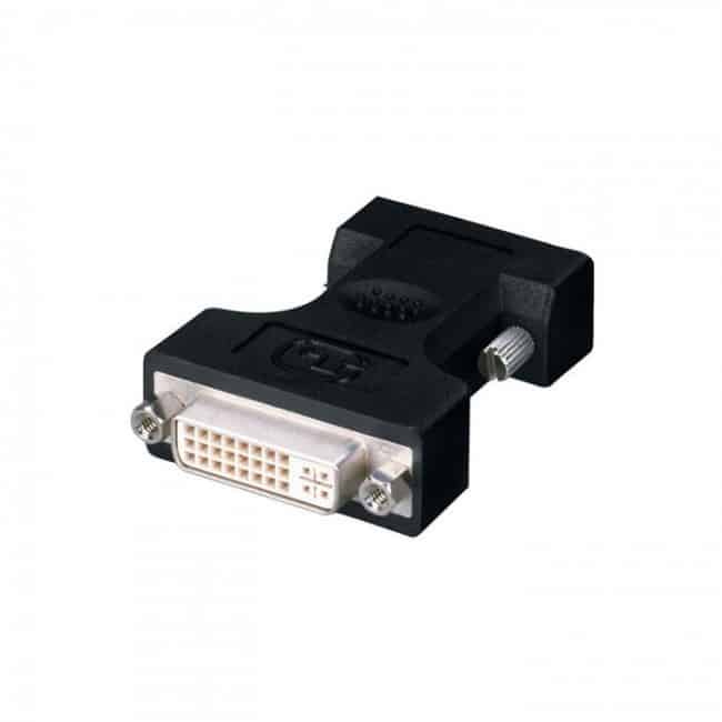 Conector  Adaptador Vga Macho A Dvi Hembra
