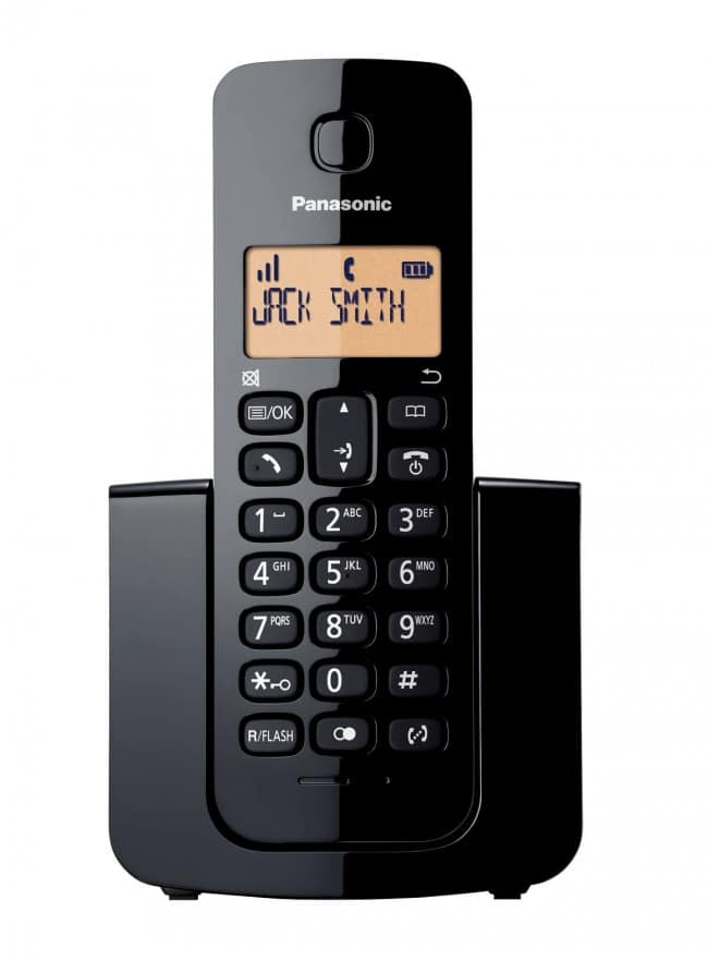 Panasonic Telefono Inalambrico P.lcd 1.4 Compacto Negro(kx-tgb110meb)