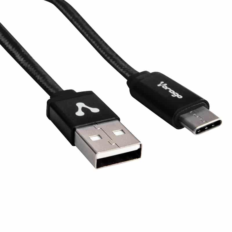 Cable                                                                                                                                                                                          Vorago Cab-214 Usb A Tipo C 2 Metros Negro