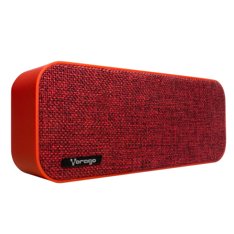 Bocina Vorago Bsp-150 Bluetooth / Msd / Usb / 3.5mm Tela Rojo