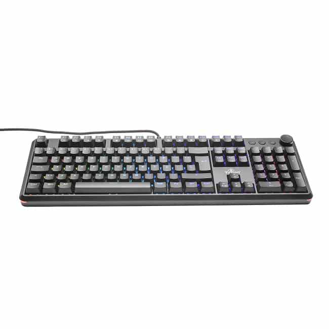 Teclado Gamer Yeyian Ytm-28207r Asward S3000 Mecanic Switch Rojo Rgb