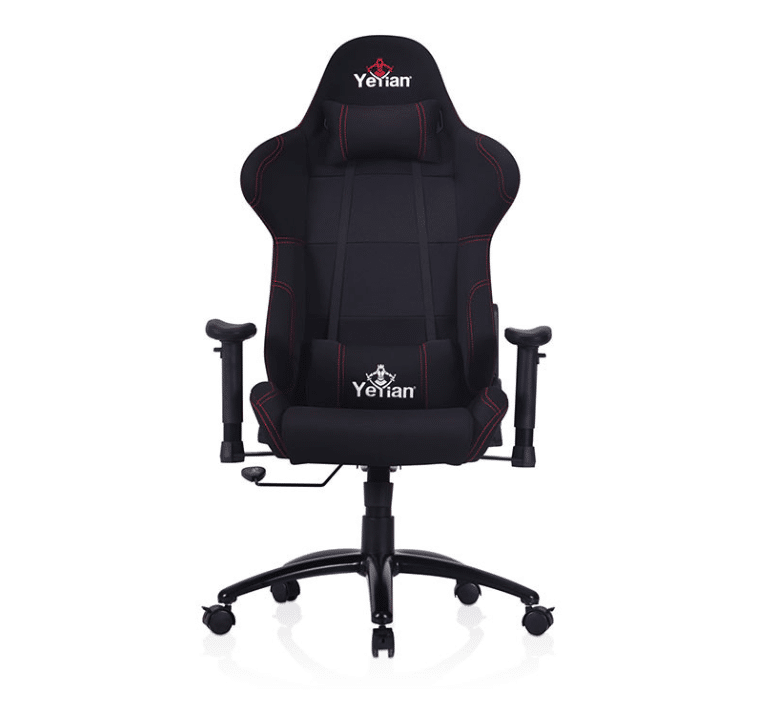 Silla  Gamer Yeyian Yfc-gcef-01-rd Windalf S2500, Nylon, Roja/neg 150kg