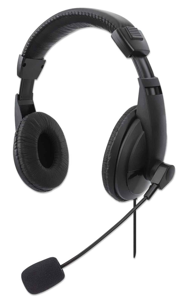 Audifono                                                                                                                                                                                                       Manhattan C/microfono Usb Mediano, Control Integrado 179843
