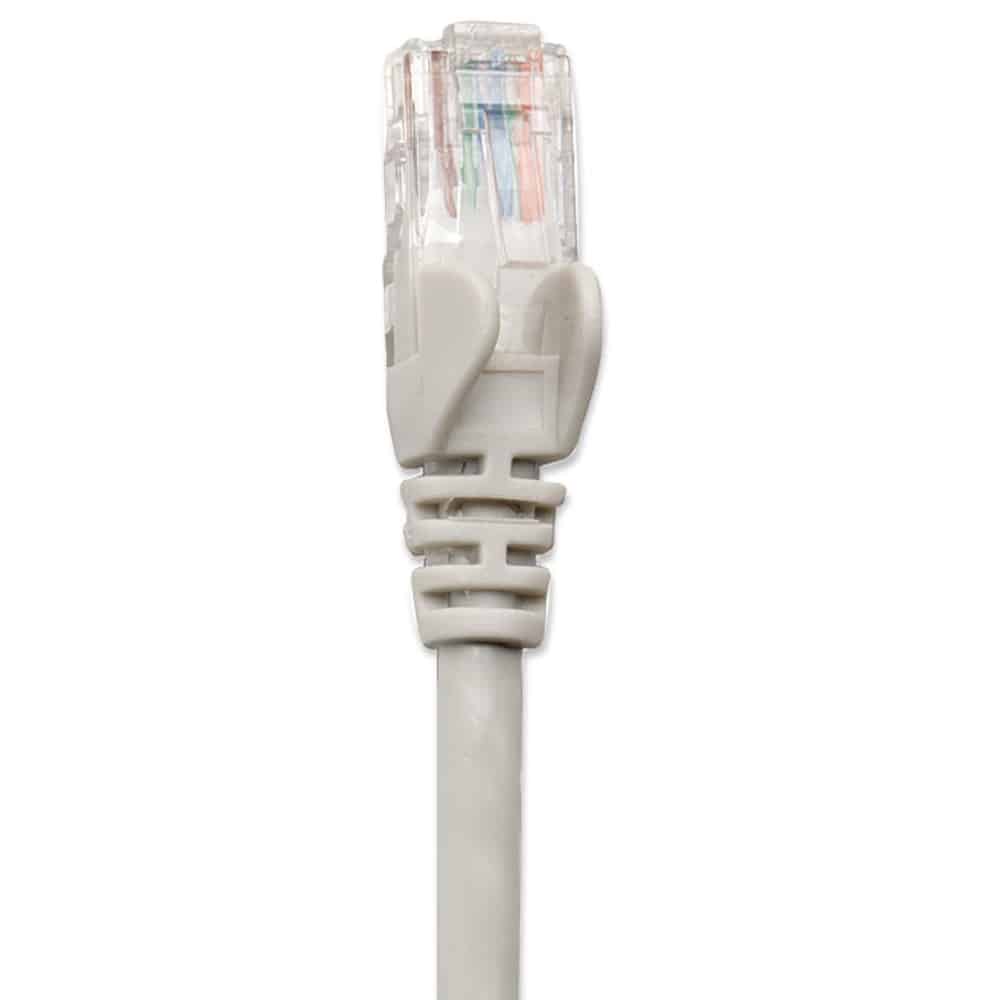 Cable  Patch Intellinet Rj45 7.6m(25.0f) Cat5e Utp  Gris M-m 319867