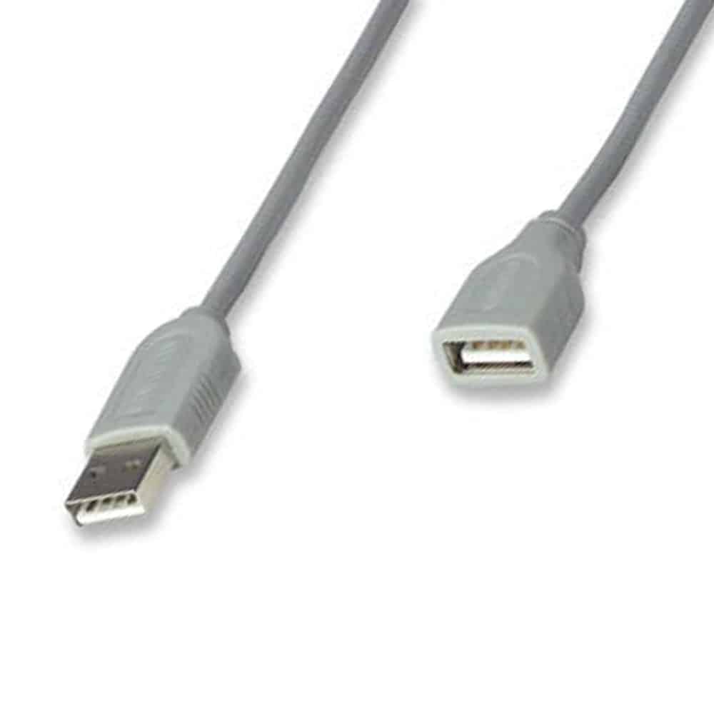 Cable  Manhattan Usb A V1.1 Extension 4.5m Macho-hembra Gris 340960