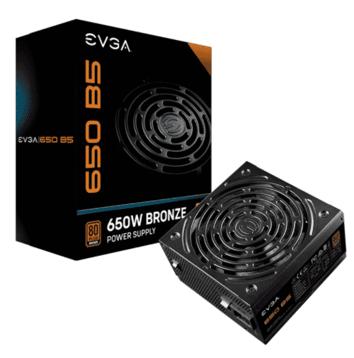 Fuente   De Poder EVGA 650 B5 650w 80 Plus Bronce Modular 220-b5-0650-v1