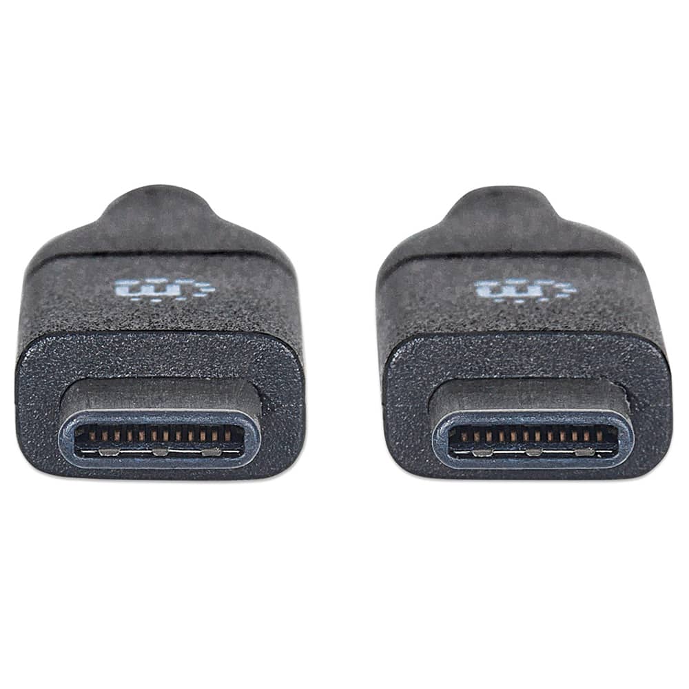 Cable  Usb-c Manhattan V3.1, C-c 1.0m Negro 353526