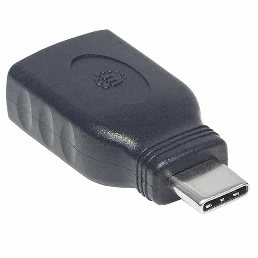 Adaptador  Manhattan Usb-c V3.1 Cm-ah Negro 354646