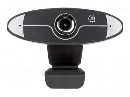 Camara Web Manhattan Hd 720p Microfono 30fps, 1 Megapixel Negra 462013