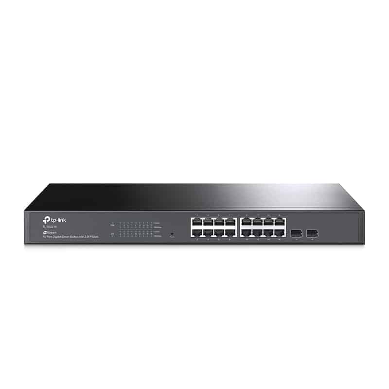 Switch                                                                                                                                                                                                                                                        Int Jet Stream De 16 Ptos Giga Con 2 Ranuras Sfp/ Tl-sg2218