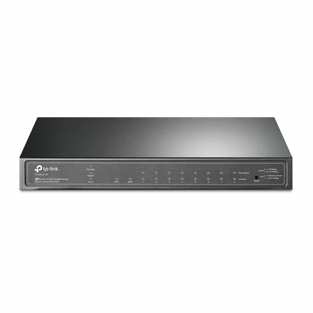 Switch                                                                                                                                                                                                                                                                                                                                                                                                                                                                                                                                          Smart L2 Tp-link/8ptos Giga&amp;poe/53w/2 Pto Ssfp/ Tl-sg2210p
